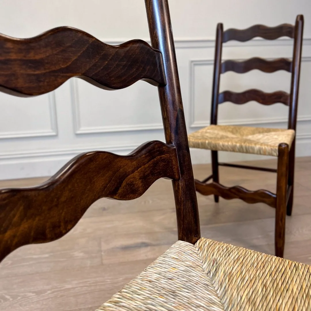 Polished to perfection&hellip;

The Wave Ladderbacks are a true representation of British Craftmanship, each chair takes several days to hand make. 

The rush seating is beautifully handcrafted using natural seagrass, a traditional seating technique 