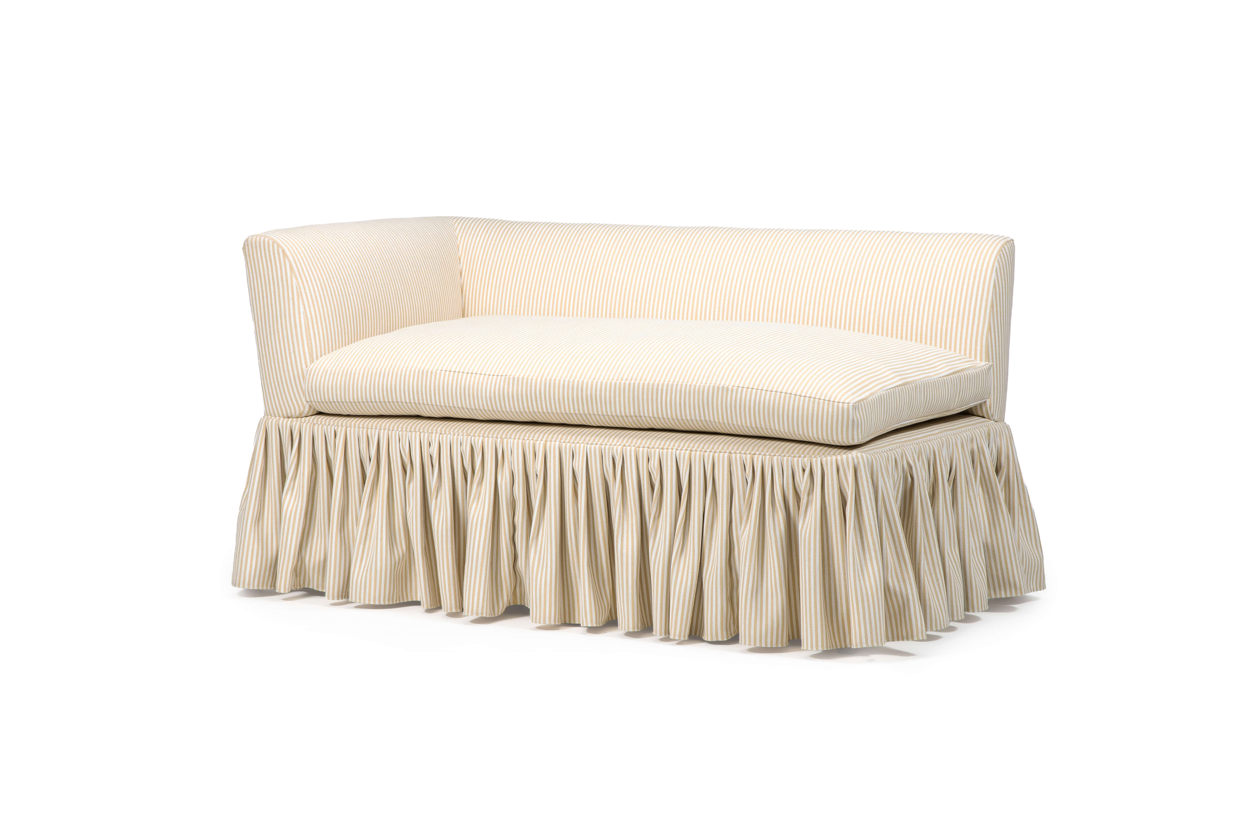 Hoxton Chaise Bench With Skirt