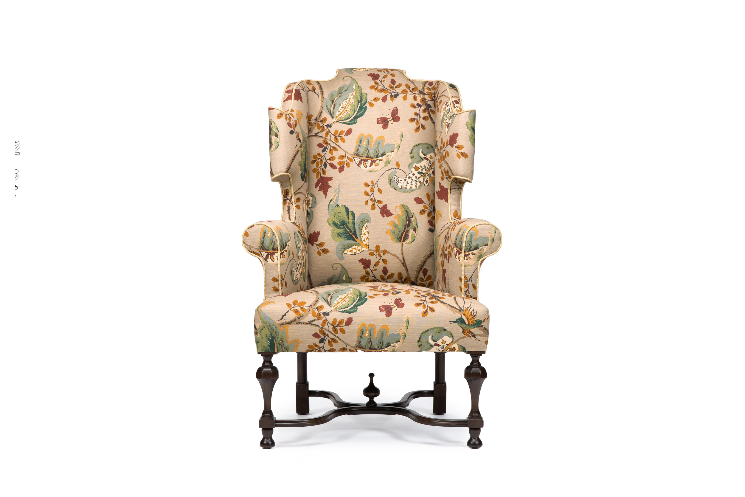 William & Mary Wing Chair