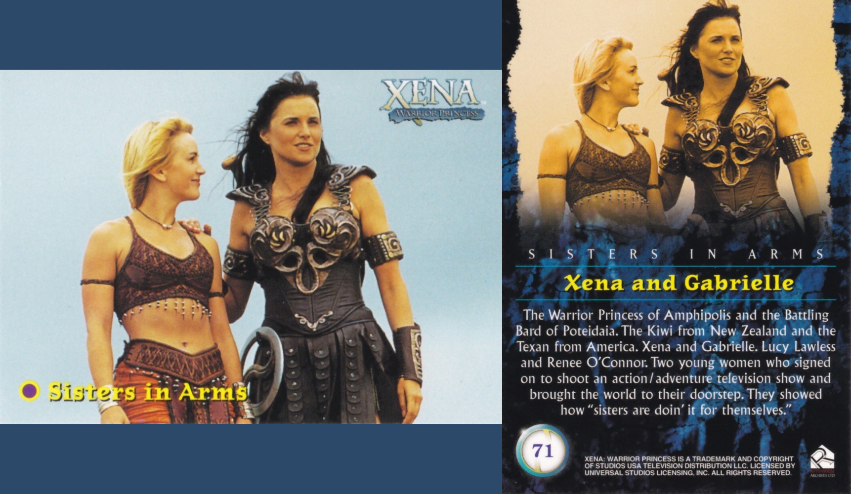 71. SISTERS IN ARMS