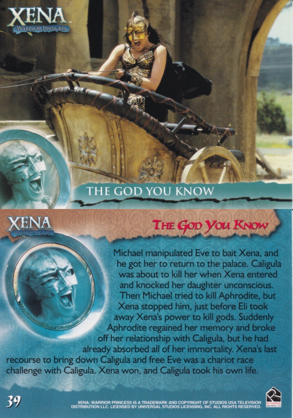 39. THE GOD YOU KNOW