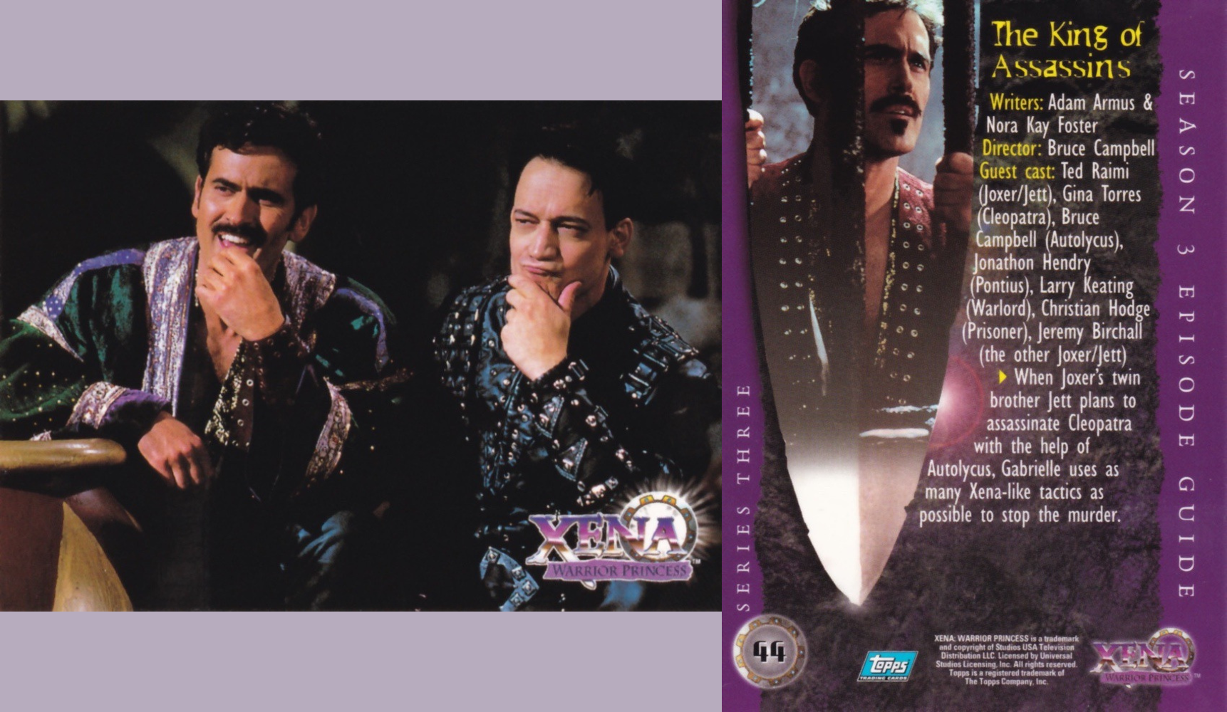 44. THE KING OF ASSASSINS