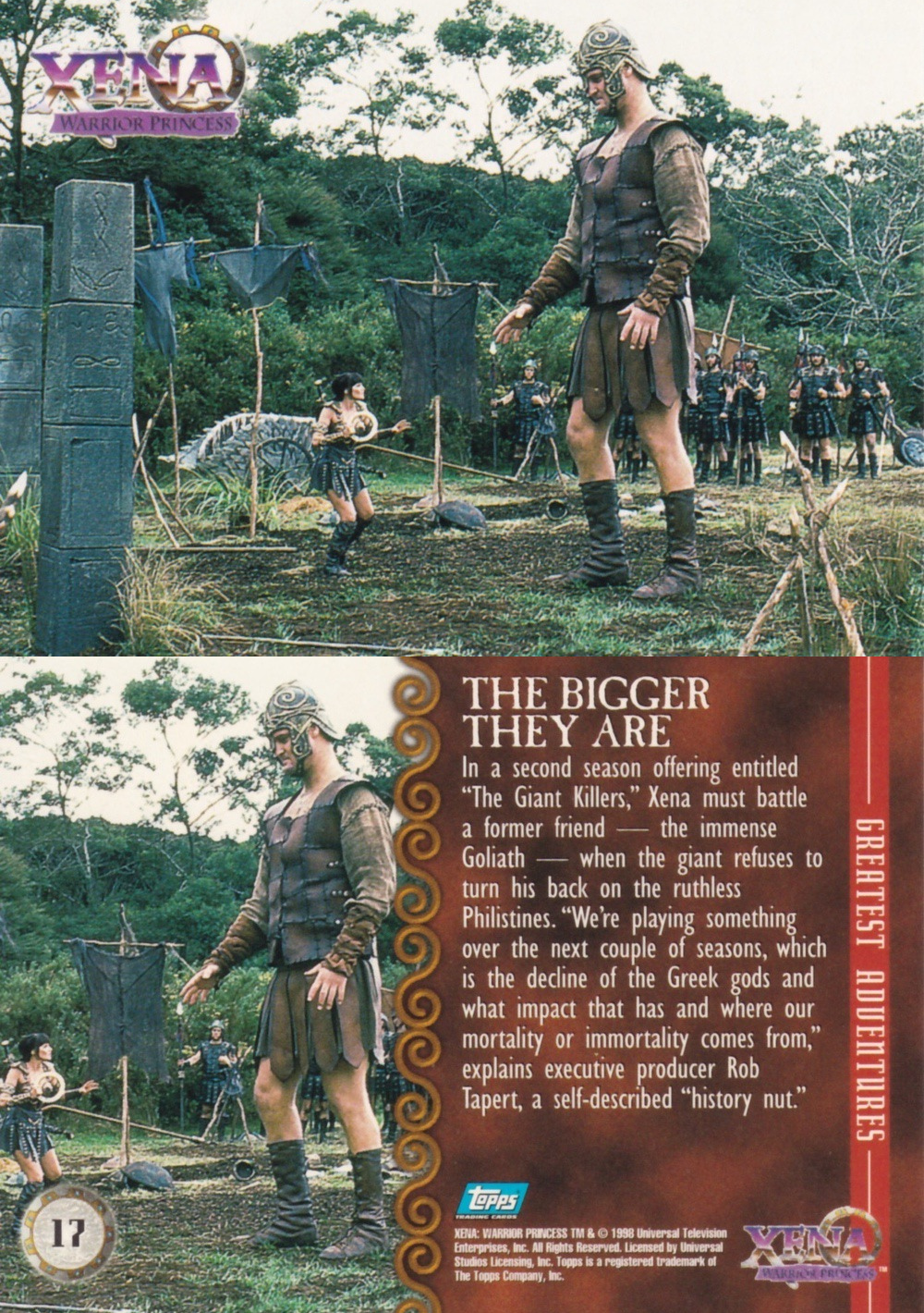 17. THE BIGGER THEY ARE