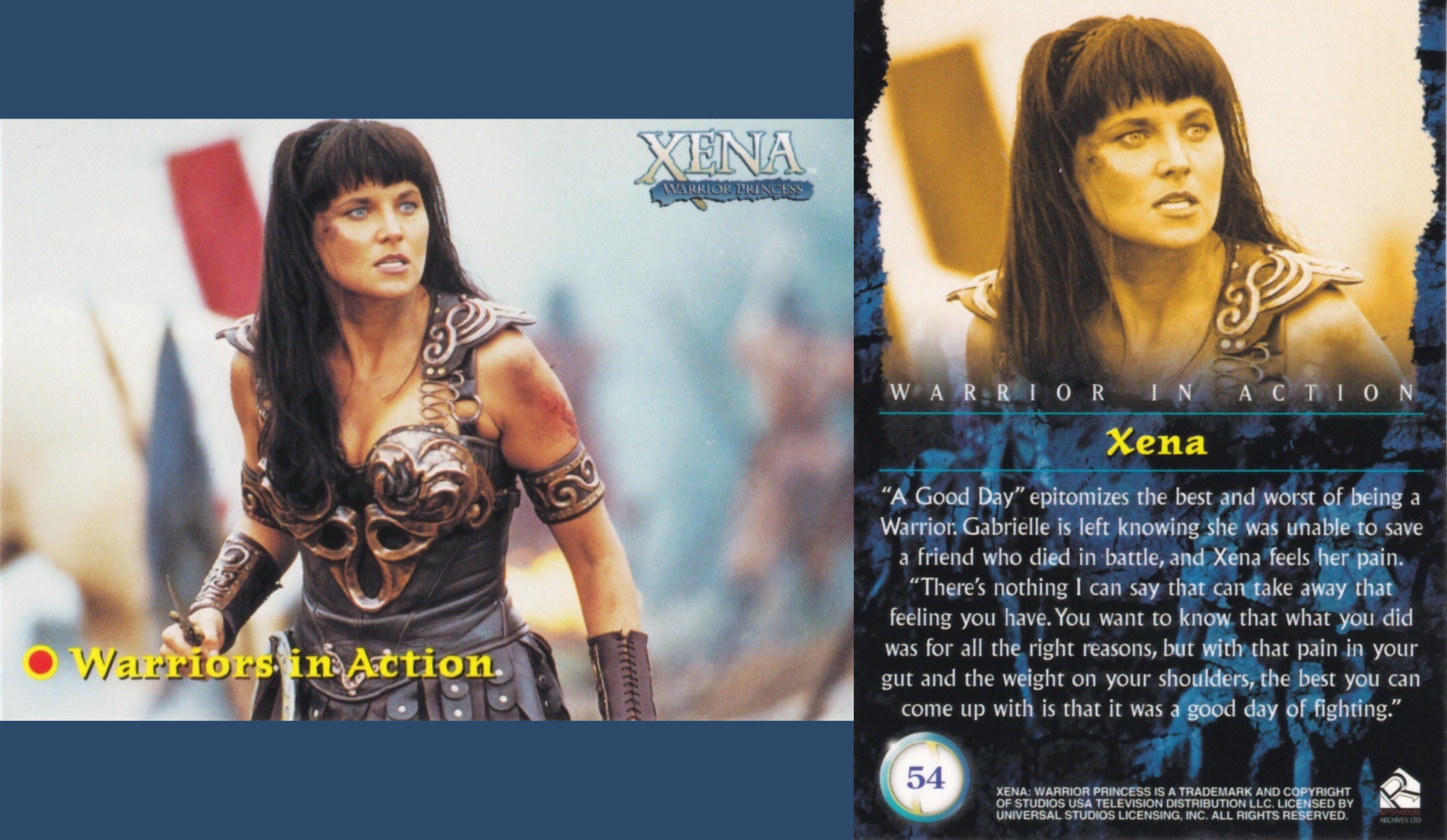 54. WARRIORS IN ACTION