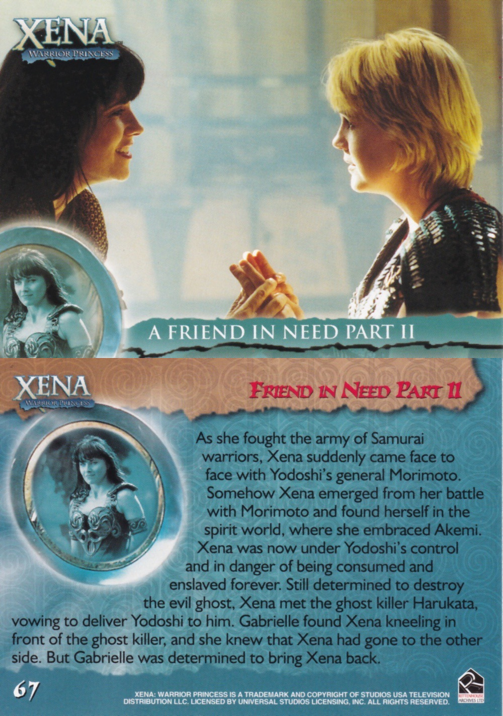 67. FRIEND IN NEED PART II