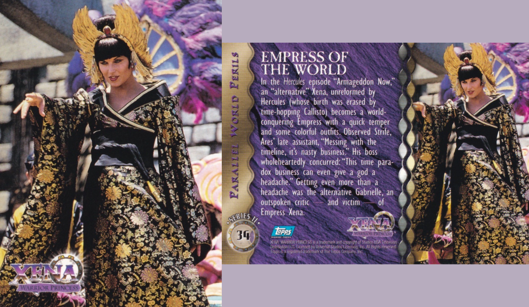 34. EMPRESS OF THE WORLD