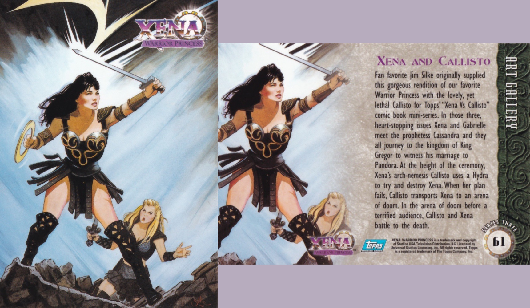 61. XENA AND CALLISTO