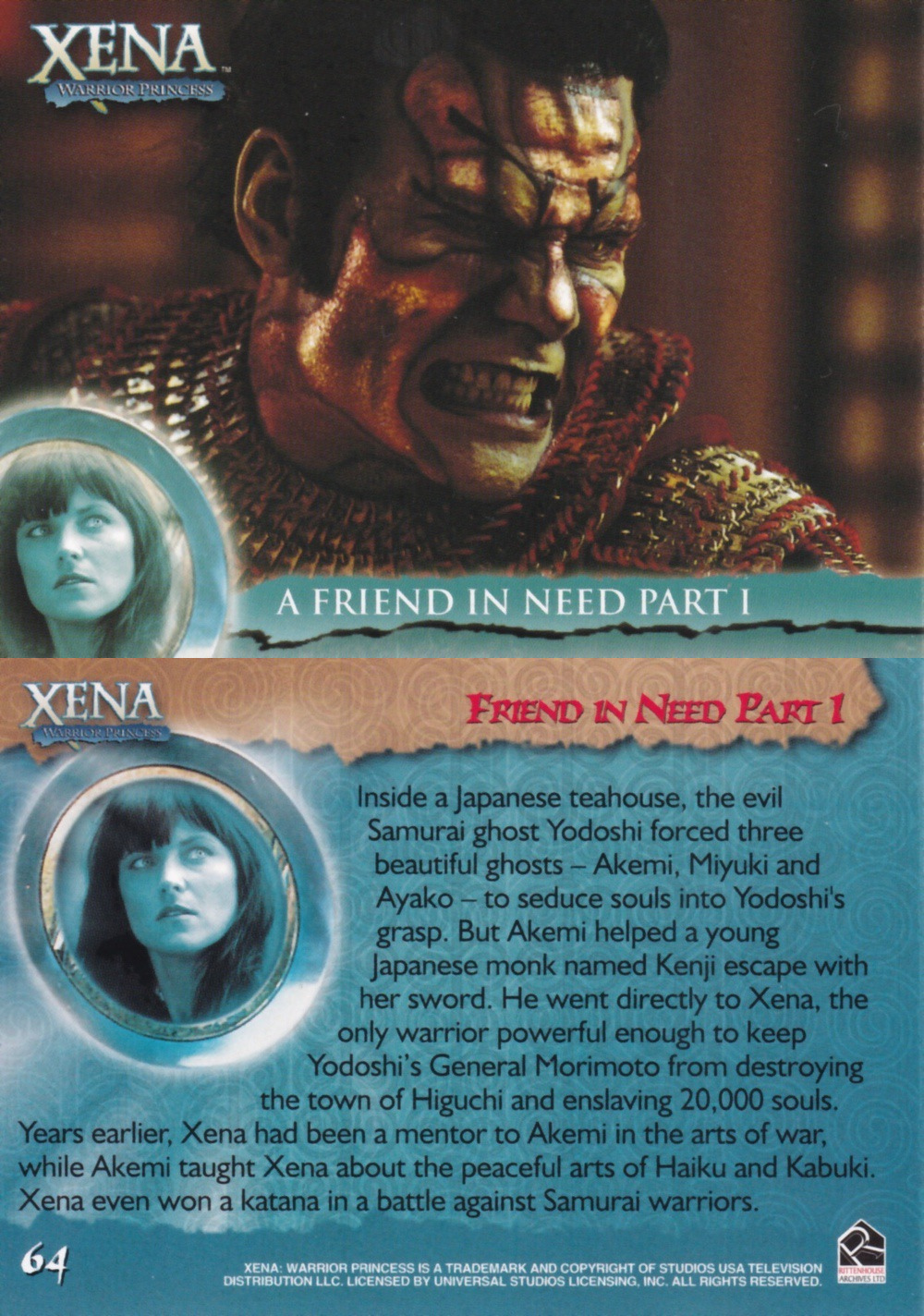 64. FRIEND IN NEED PART I