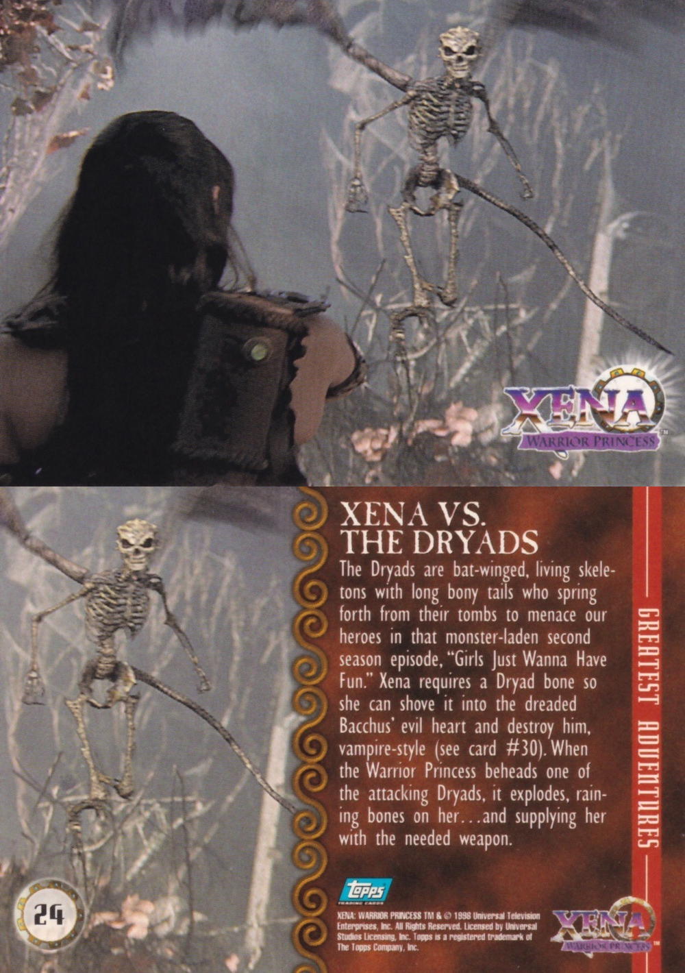 24. XENA VS. THE DRYADS