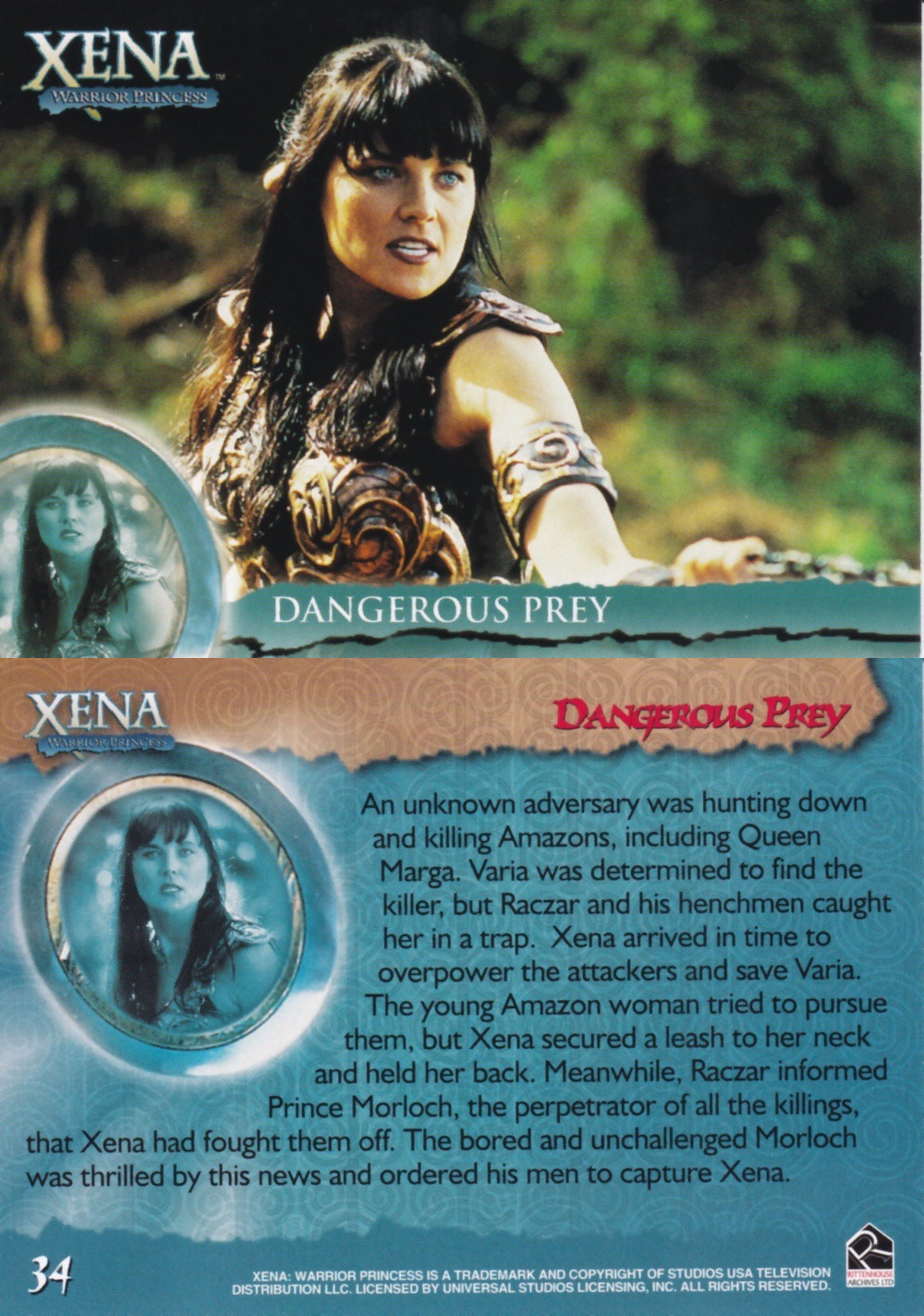 34. DANGEROUS PREY