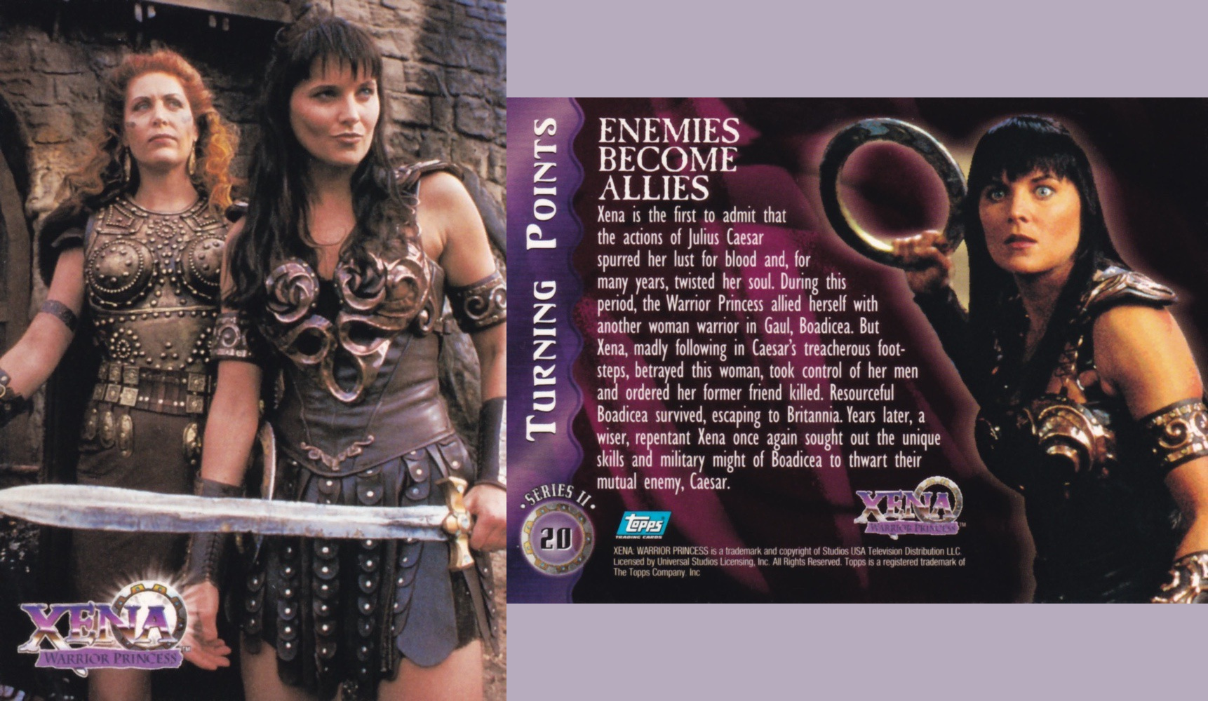 20. ENEMIES BECOME ALLIES