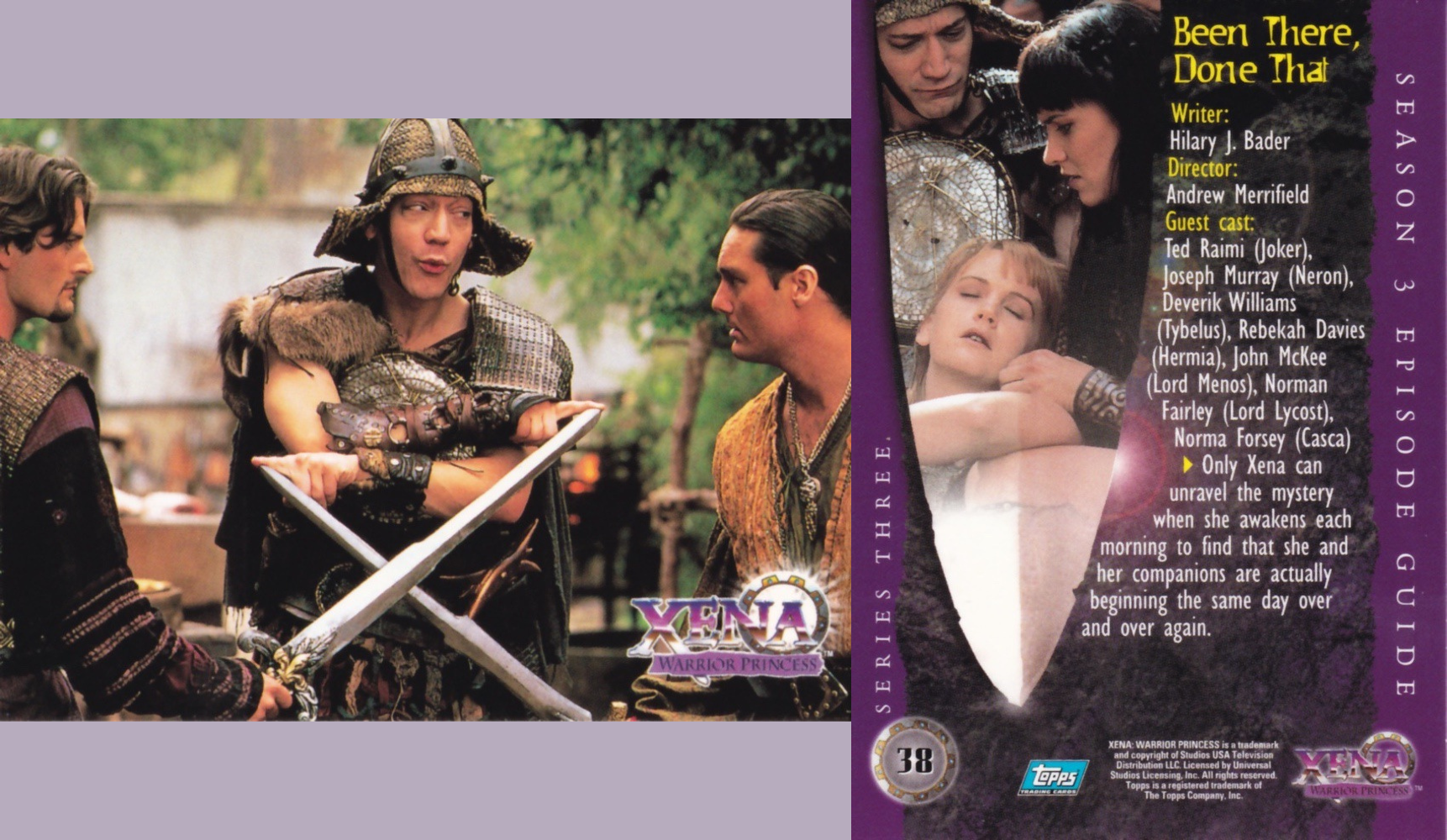 38. BEEN THERE, DONE THAT