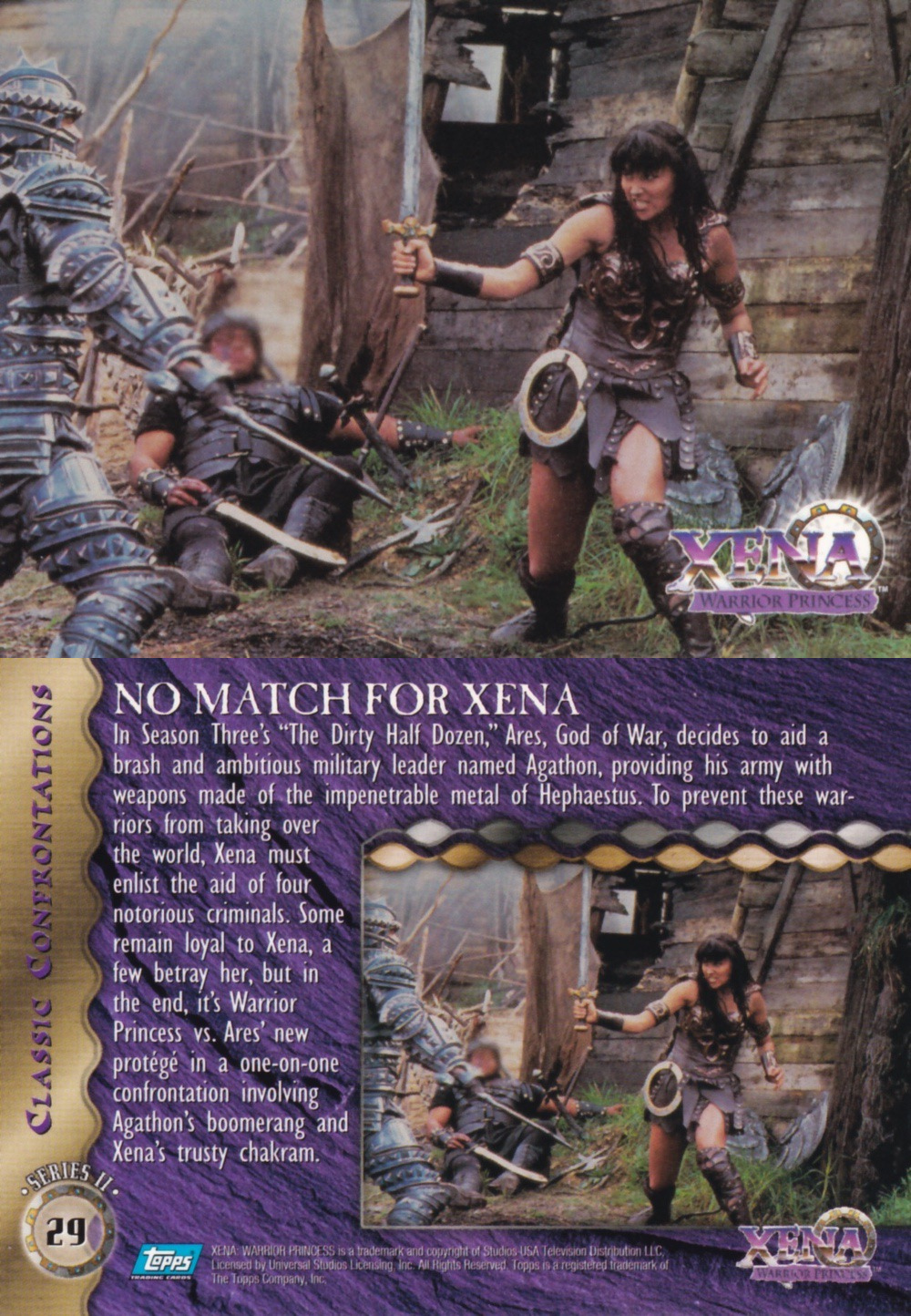 29. NO MATCH FOR XENA