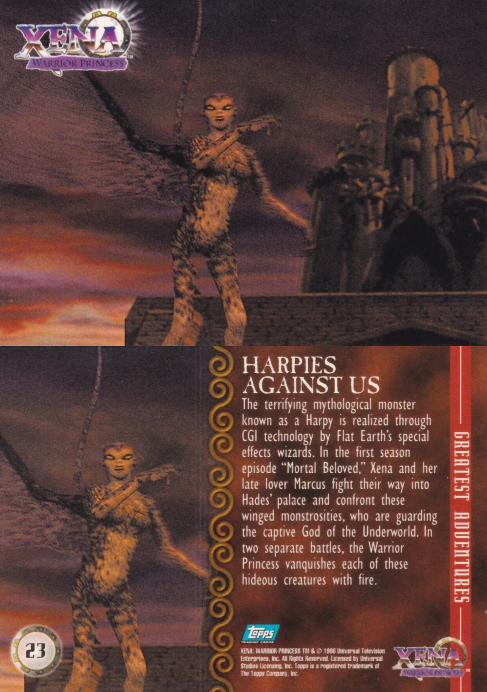 23. HARPIES AGAINST US