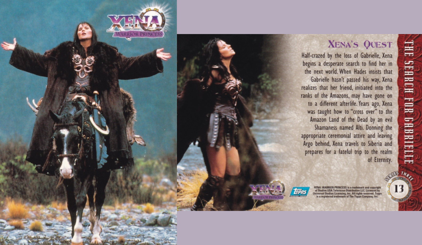 13. XENA'S QUEST