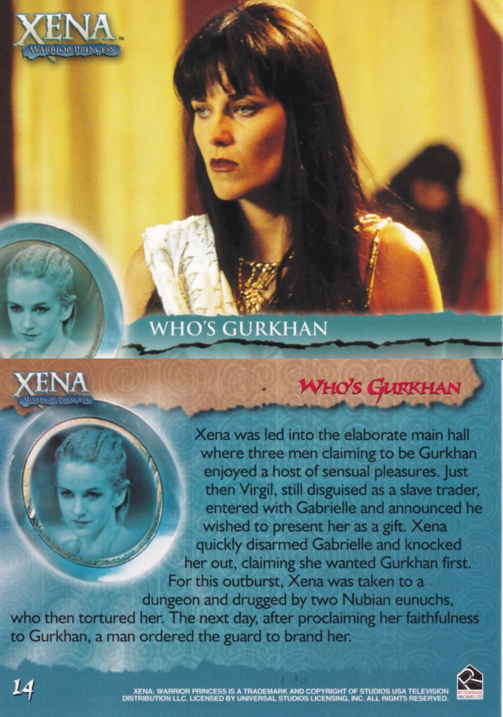 14. WHO'S GURKHAN