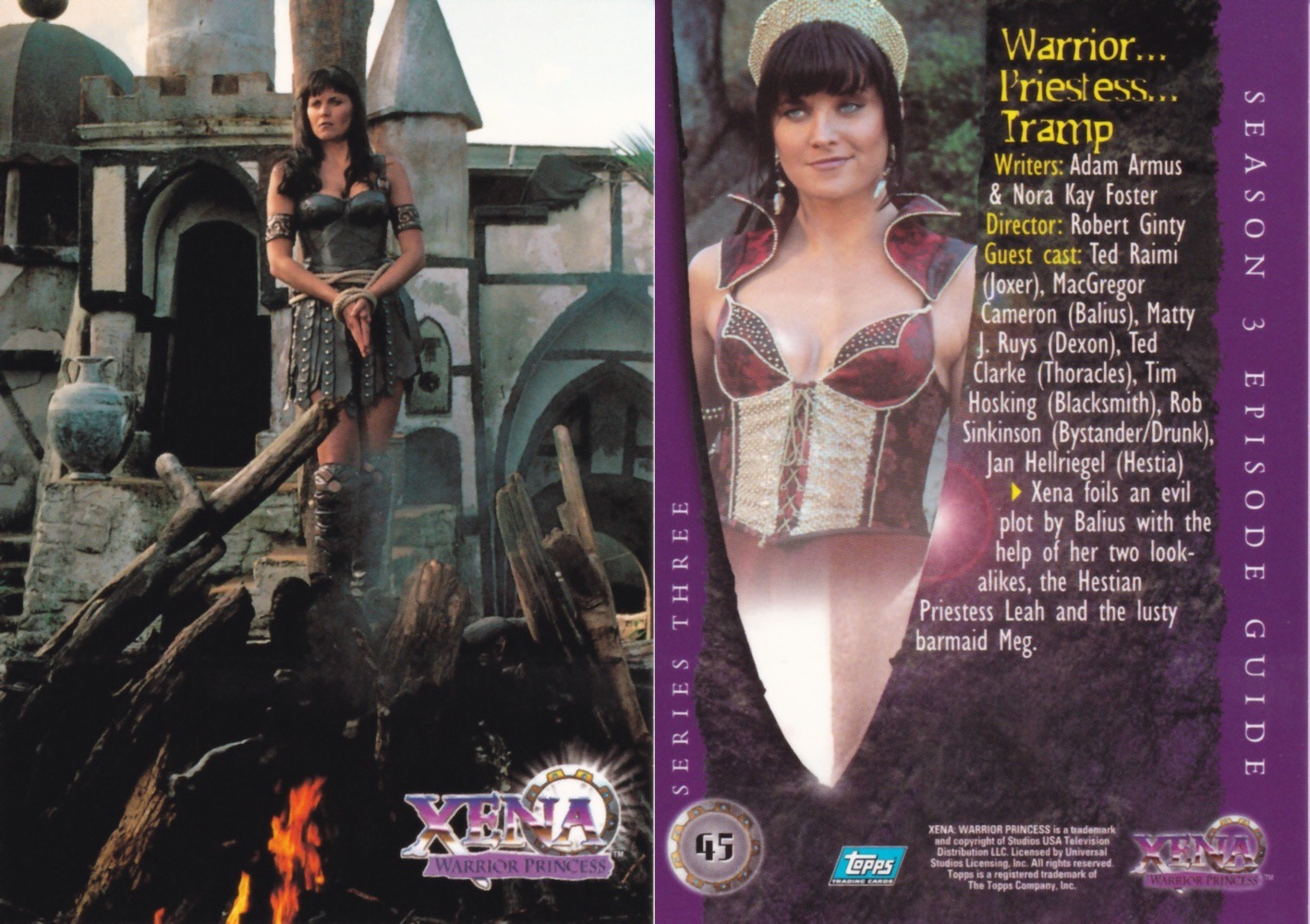 45. WARRIOR... PRIESTESS... TRAMP