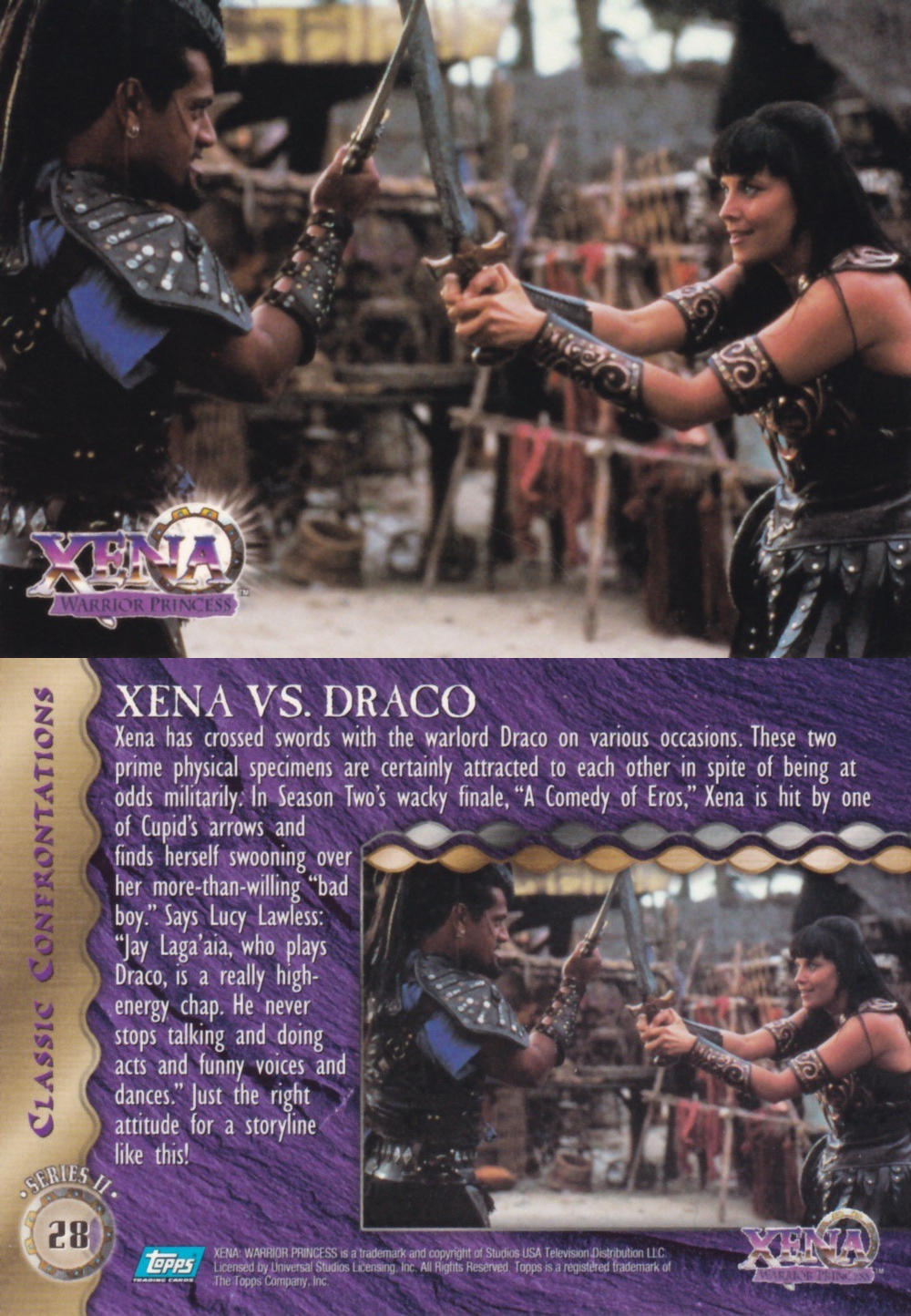 28. XENA VS. DRACO