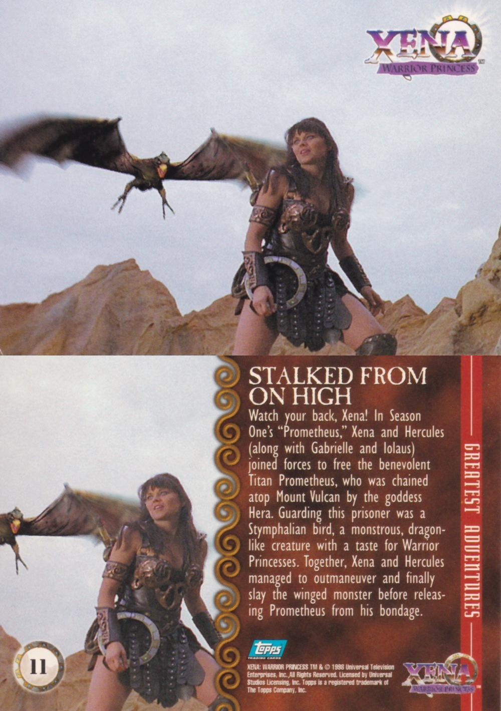 11. STALKED FROM ON HIGH