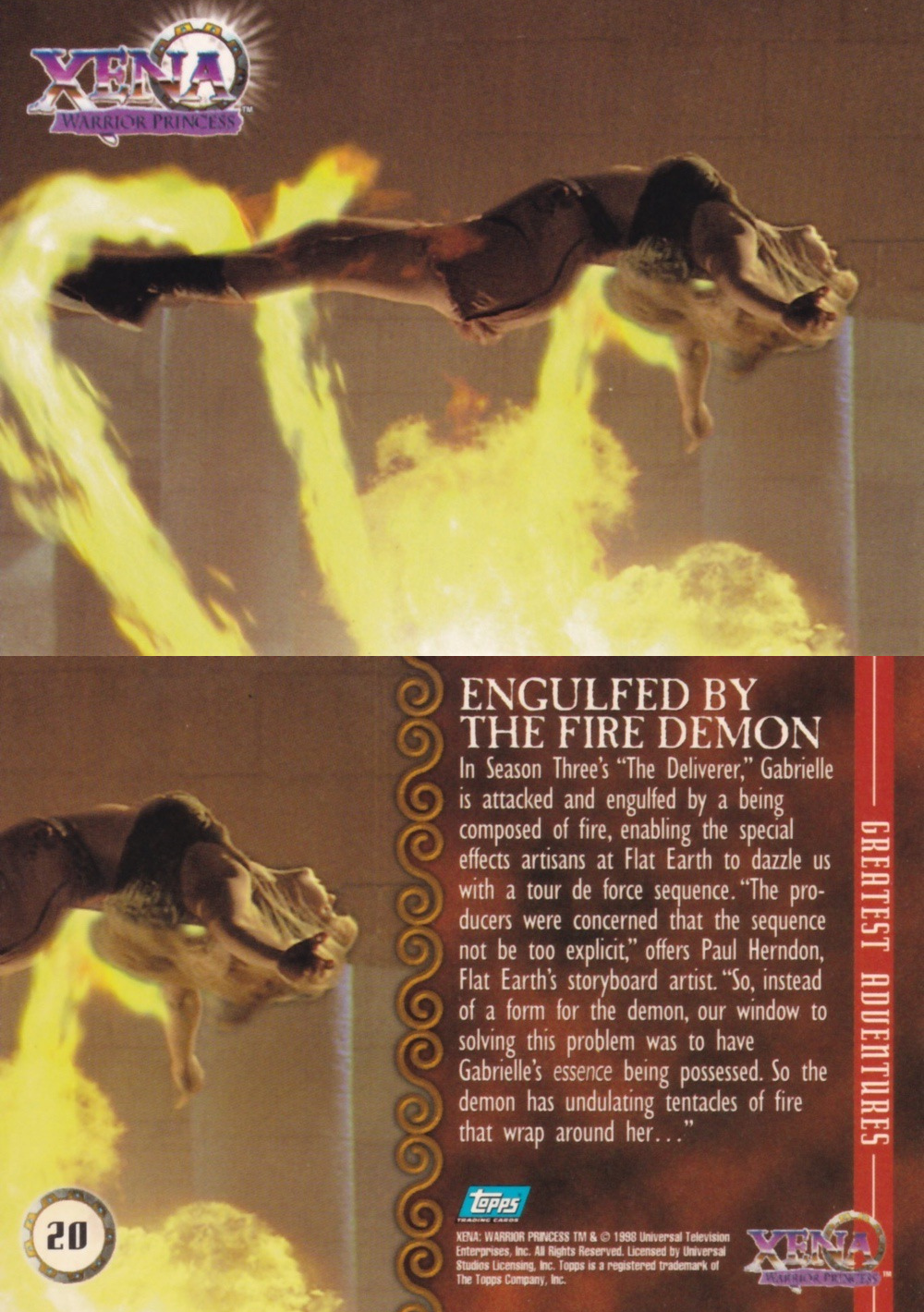 20. ENGULFED BY THE FIRE DEMON