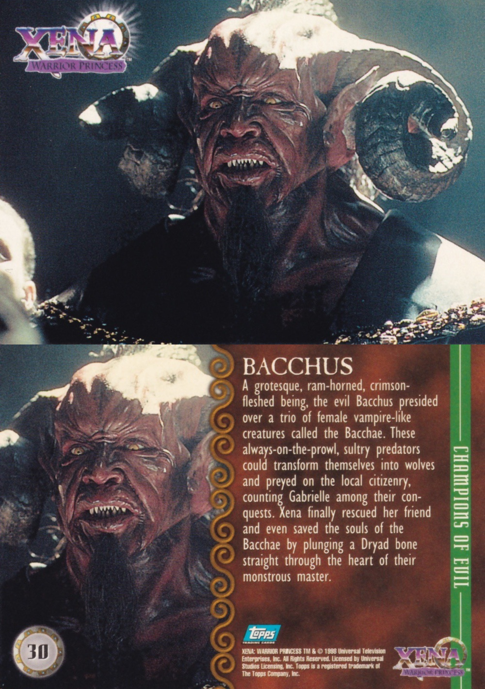 30. BACCHUS