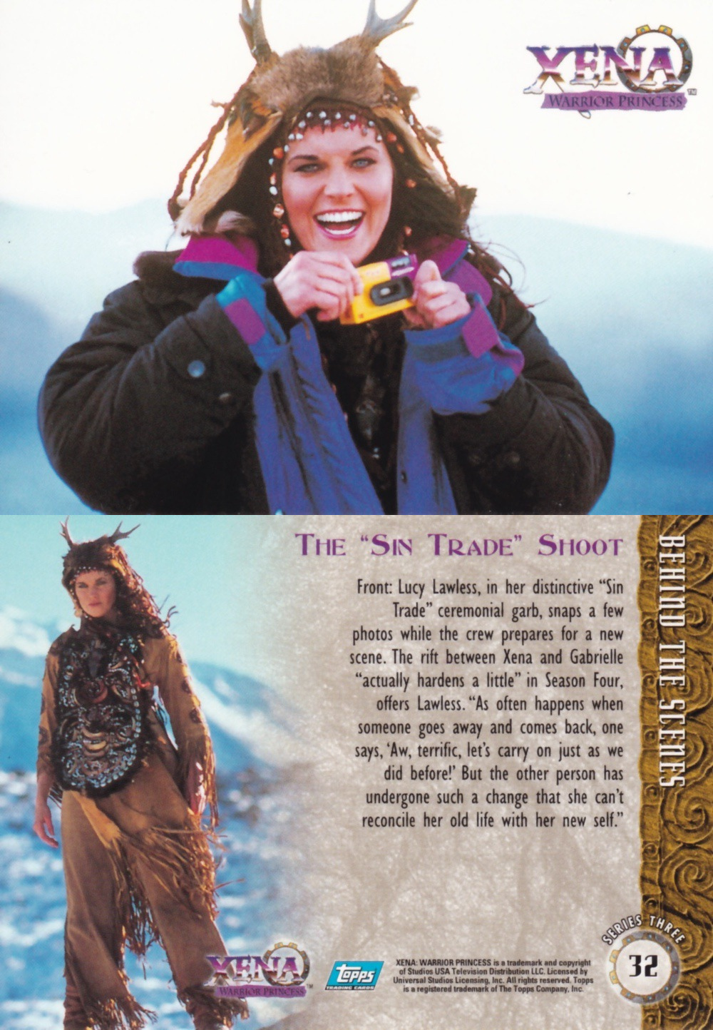 32. THE "SIN TRADE" SHOOT