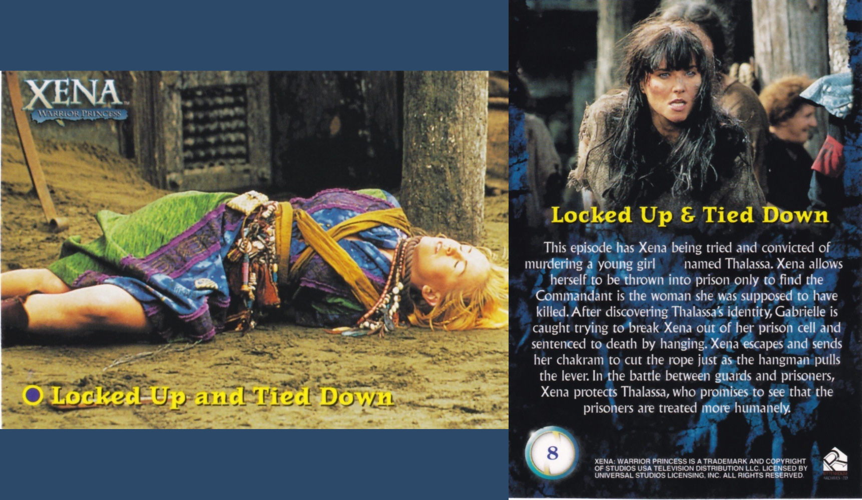 08. LOCKED UP & TIED DOWN