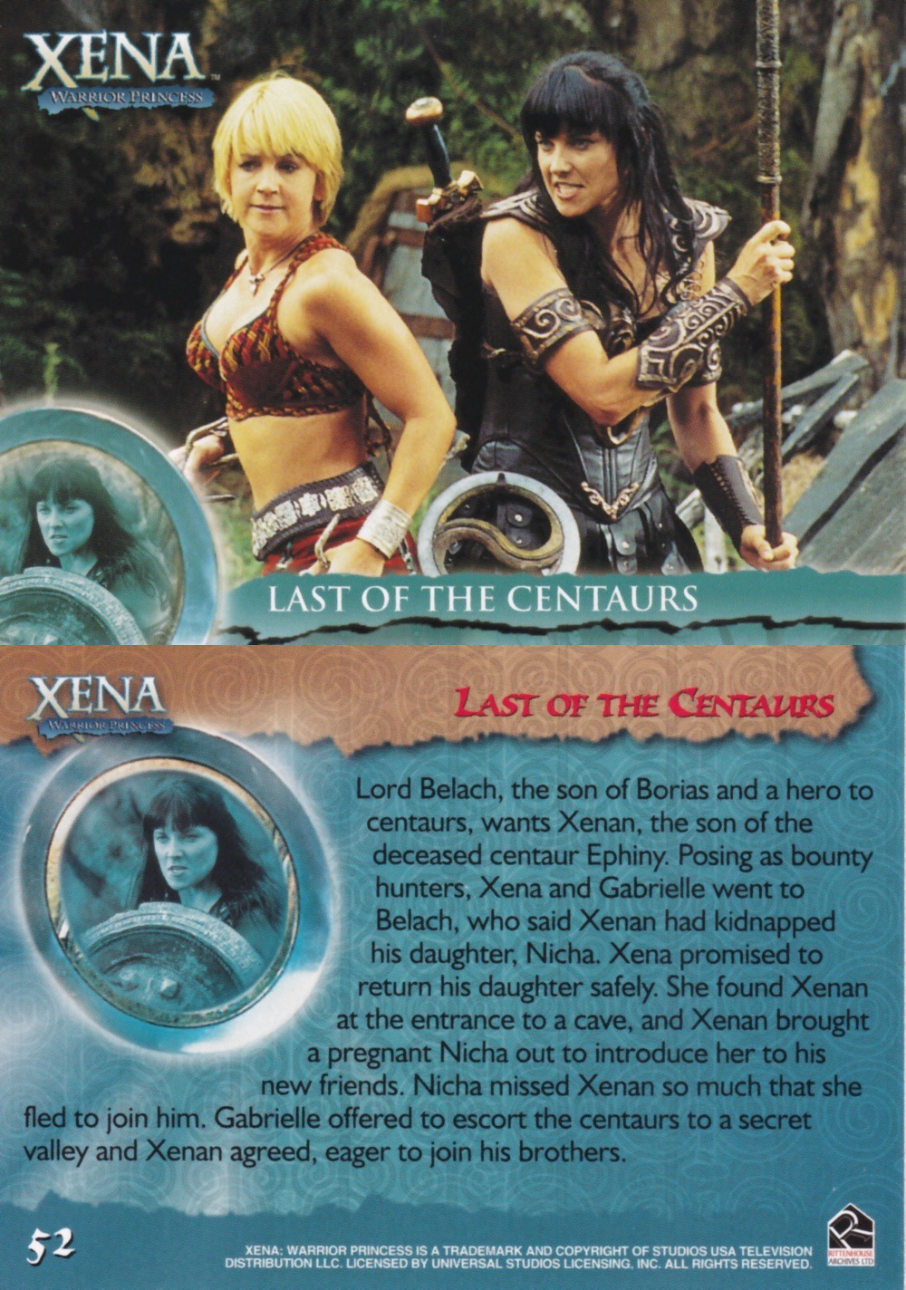 52. LAST OF THE CENTAURS