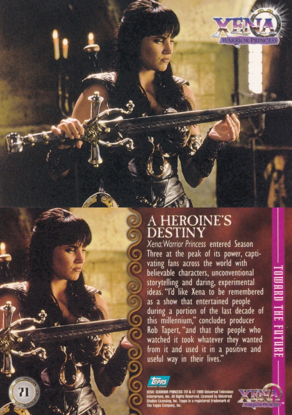 71. A HEROINE'S DESTINY
