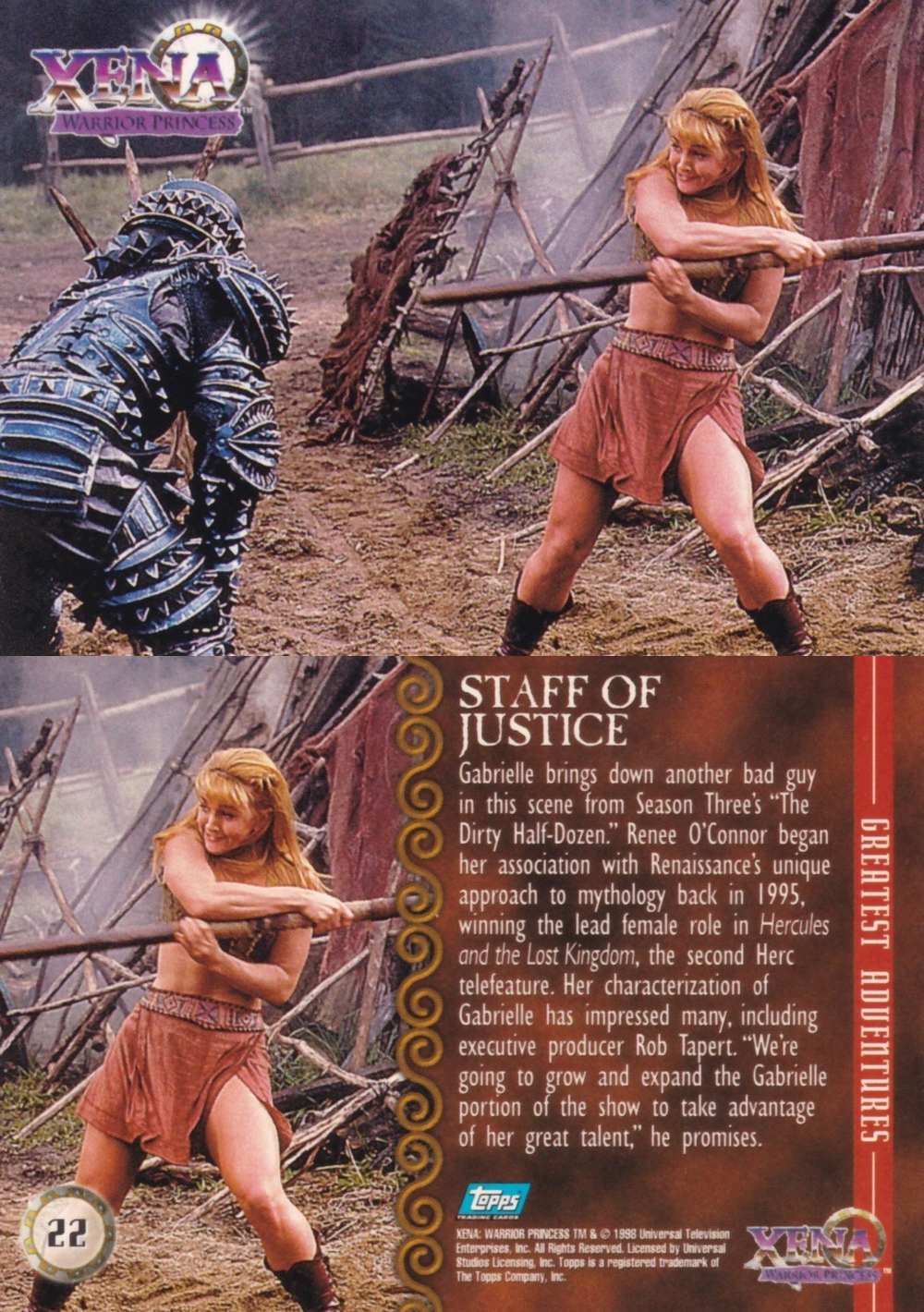 22. STAFF OF JUSTICE