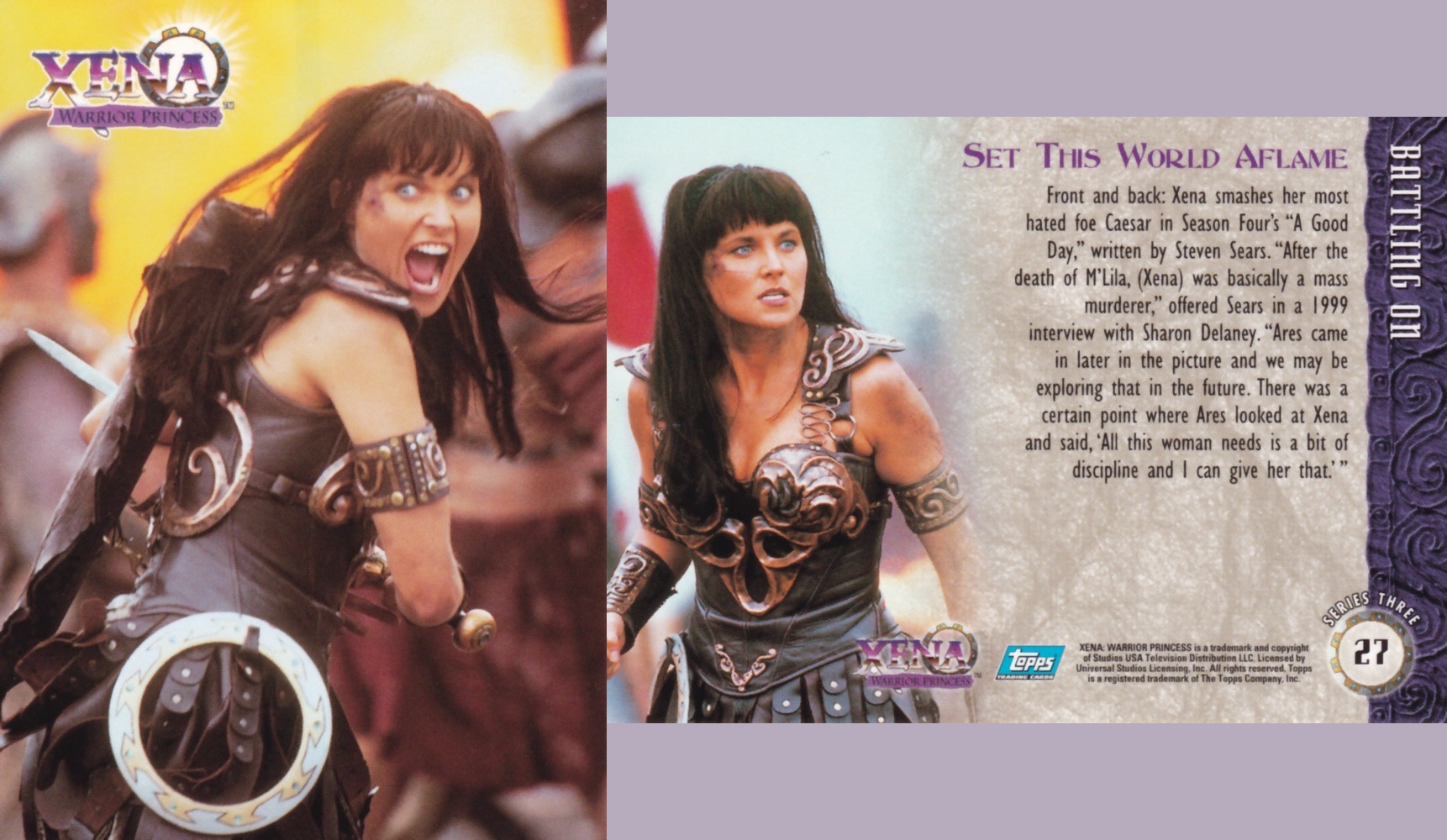 27. SET THIS WORLD A FLAME