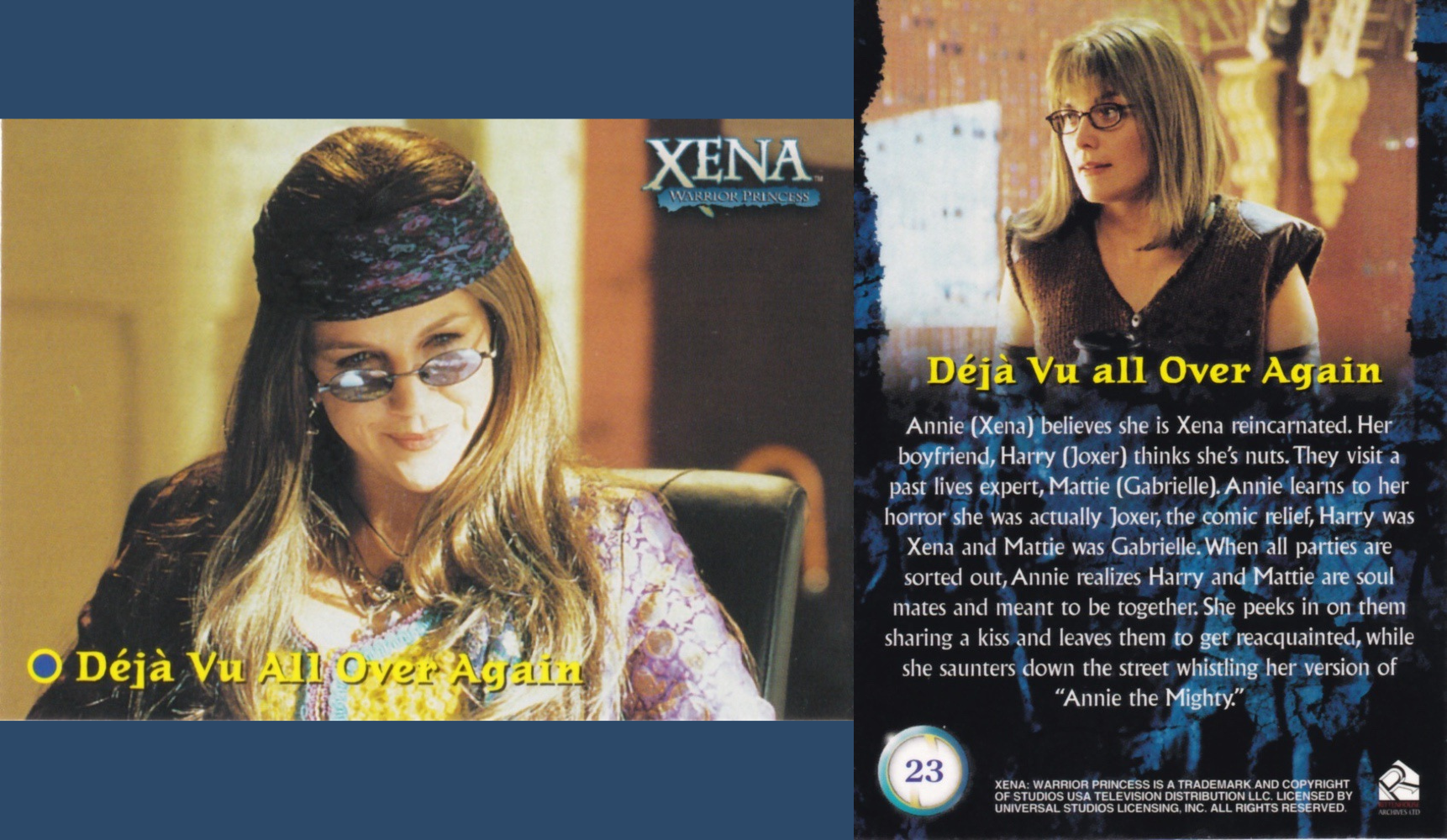 23. DÉJÀ VU ALL OVER AGAIN