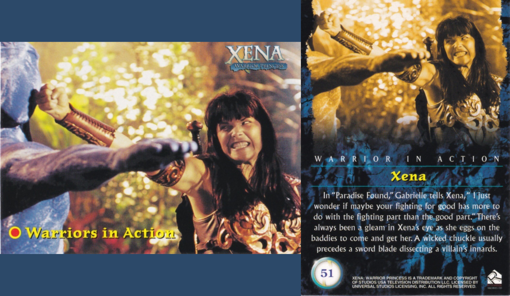 51. WARRIORS IN ACTION