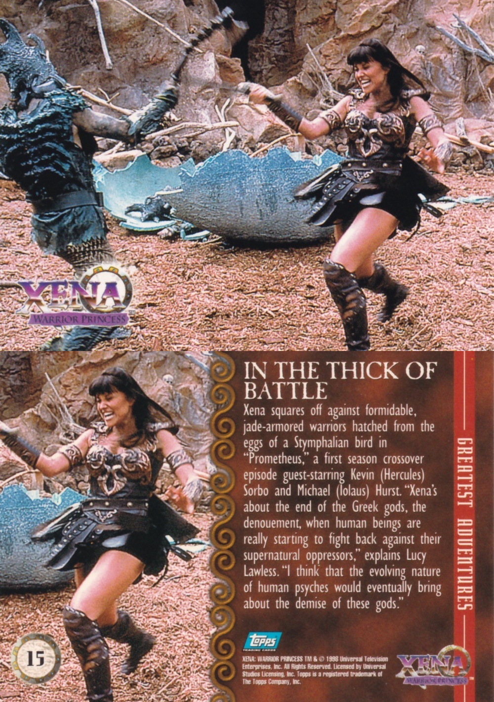 15. IN THE THICK OF BATTLE