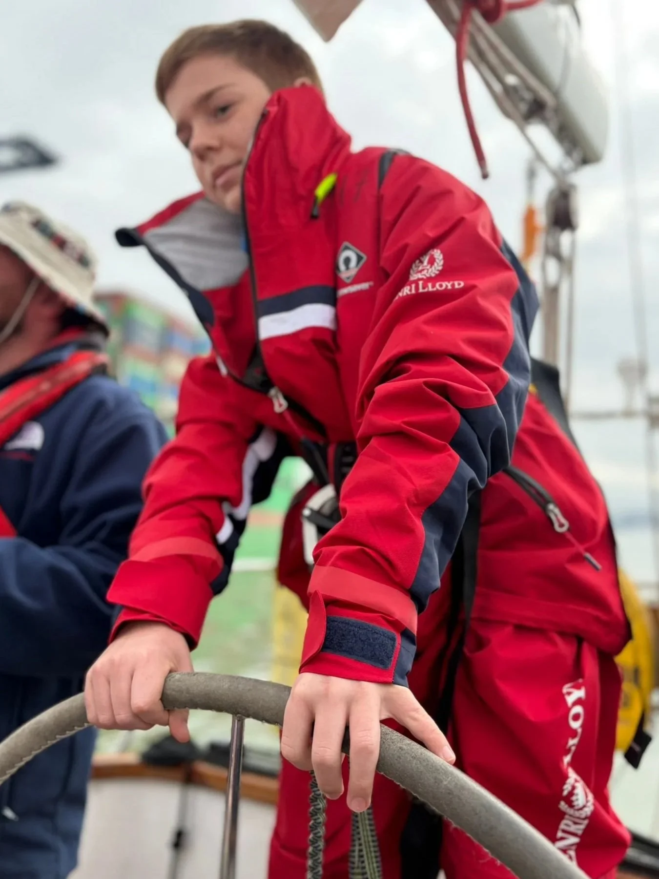 Guests sailing in all weather