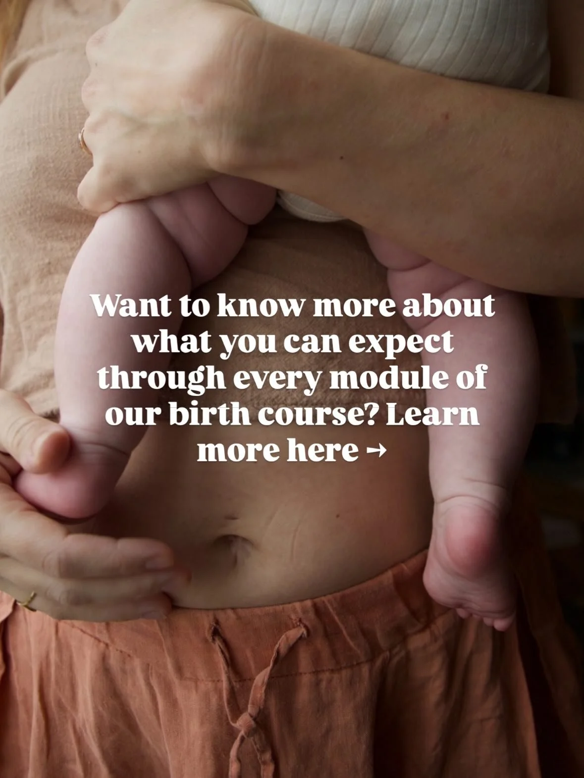 Want to know more about what you can expect through every single module of our birth course? Learn more here ✨

🐚 Every session includes group sharings and either a gentle practice of yoga, meditation breath work or gentle movement where we embody t