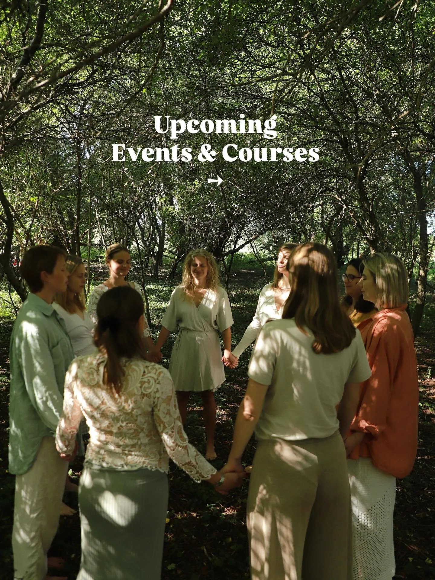 Join us in our Womb Space in 2026🌹

All women are welcome and we offer events, circle, and courses for all the seasons of wombanhood🔻

Slide to see the next few months of offerings or go check out our website to see all the information for each off