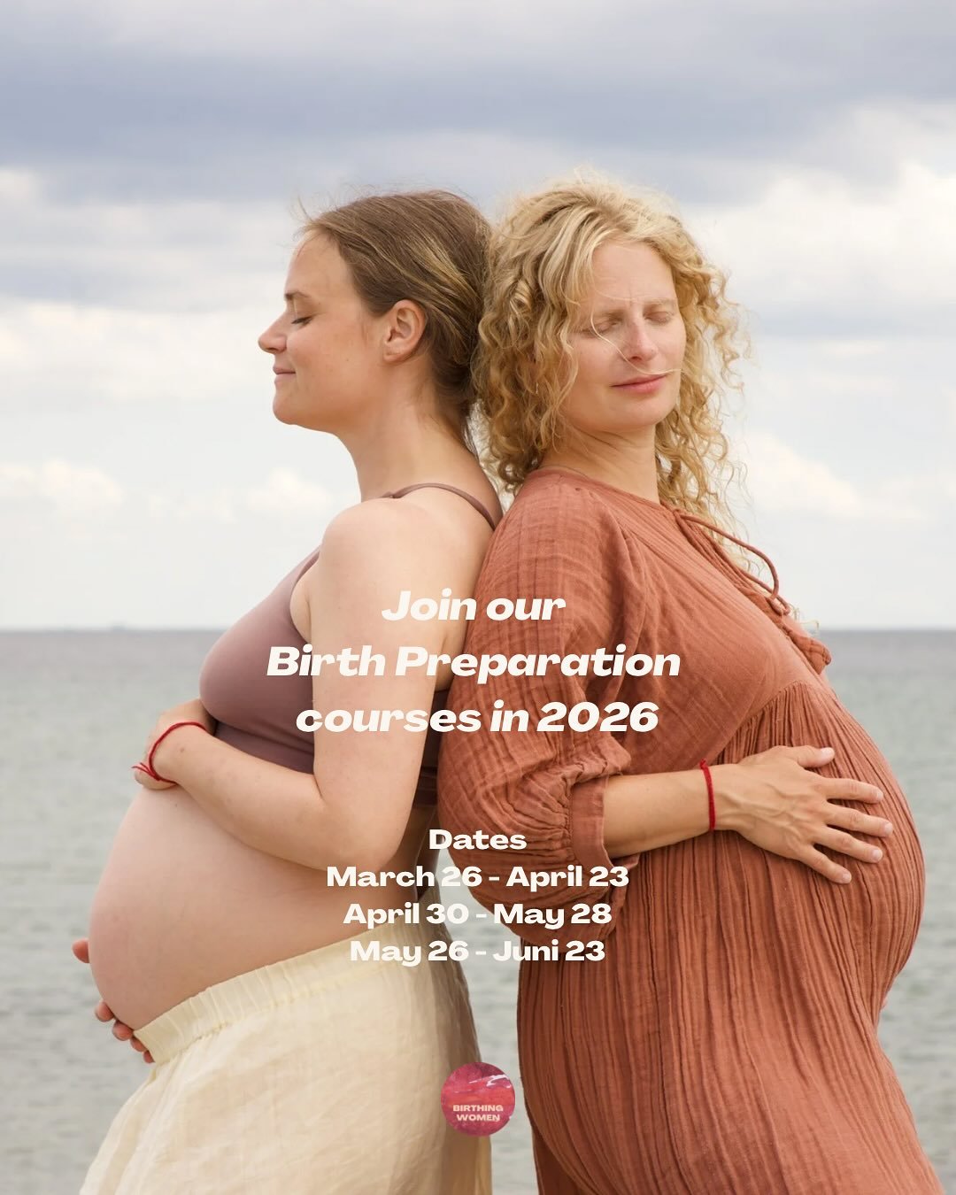 Pregnant and expecting your baby this Spring or Summer?🌱🌞✨

Join our in depth birth preparation course in small intimate circles of women (two partner sessions included).

15 hours of birth and early postpartum wisdom rooted in experience and resea
