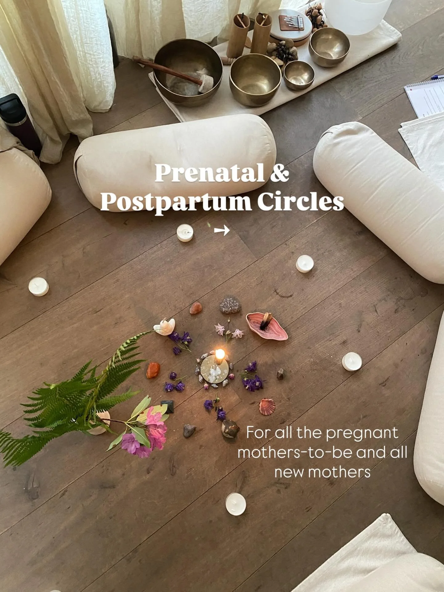 Prenatal &amp; Postpartum Circles🌀
with @mathildemilan_ &amp; @idakilias 

Join us in one of our 4-week circle offerings for pregnant mothers-to-be or new mothers!

Postpartum Circles
Wednesdays
10-12
Feb 25 - March 18
@idakilias 

Wednesdays
10-12
