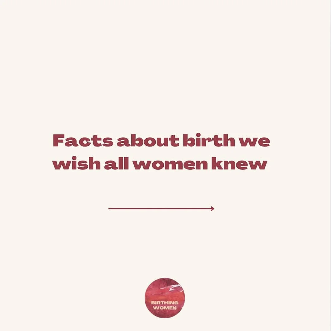 Knowledge is power! 🔥 

We wish that women not only had the access to this information, but were automatically informed about physiological birth, offerings and interventions within the system - from the very beginning of their pregnancies! So that 
