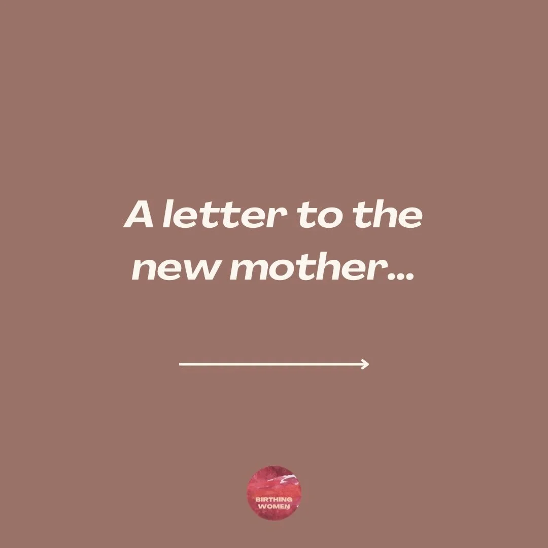 A letter to the new mother 💌🌹🤲🏼

#postpartumhealth #efterf&oslash;dselsyoga #nymor #birthpreparationcourse #fourthtrimester