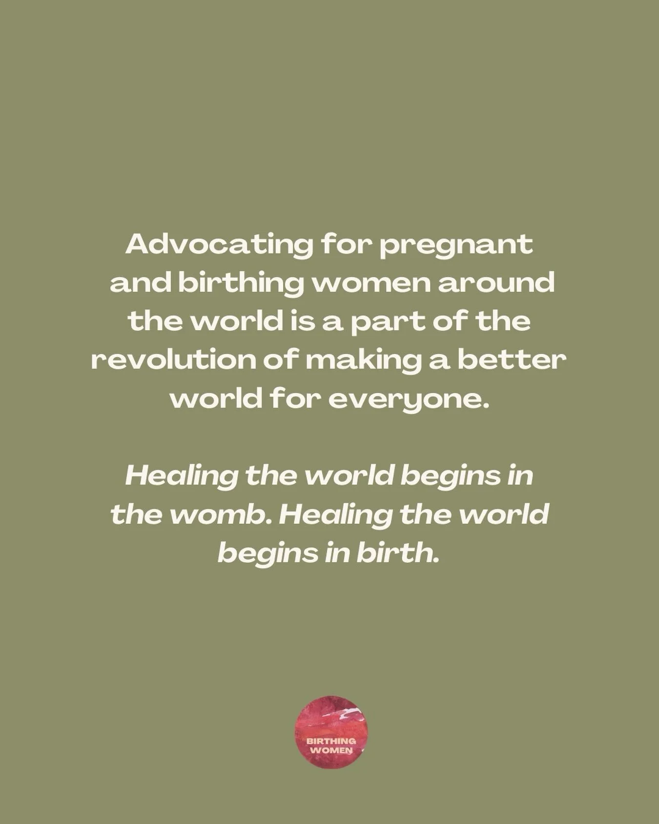 Healing the world begins in birth 🌀

#birthpreparation #bodilyautonomy #womencenteredcare #f&oslash;dselsforberedelse #gravidyoga