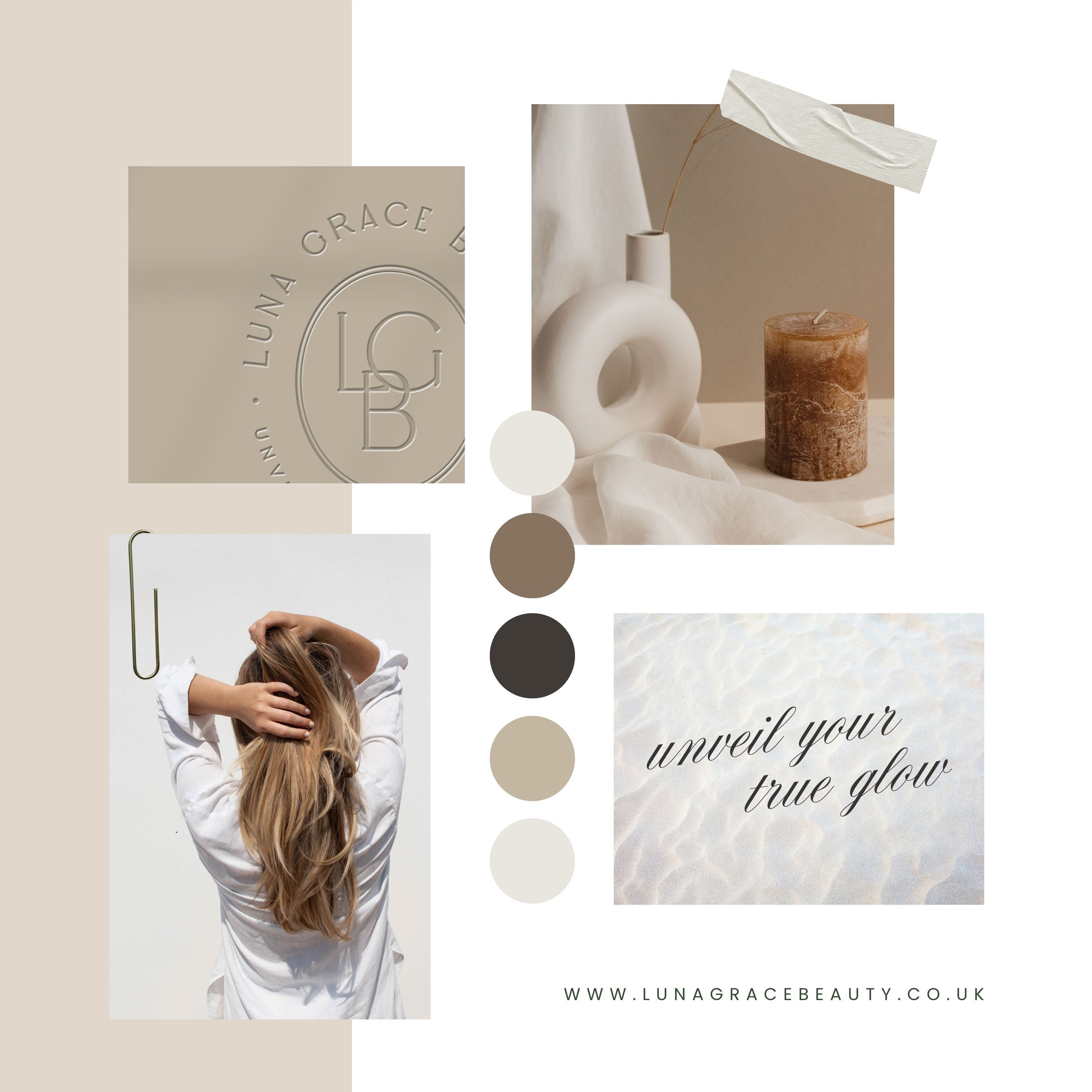 Mood Board of Neutral Hues