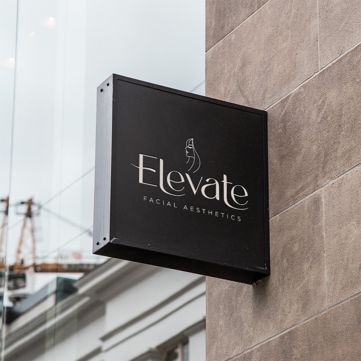 Shop Sign mockup by Trimpact Design