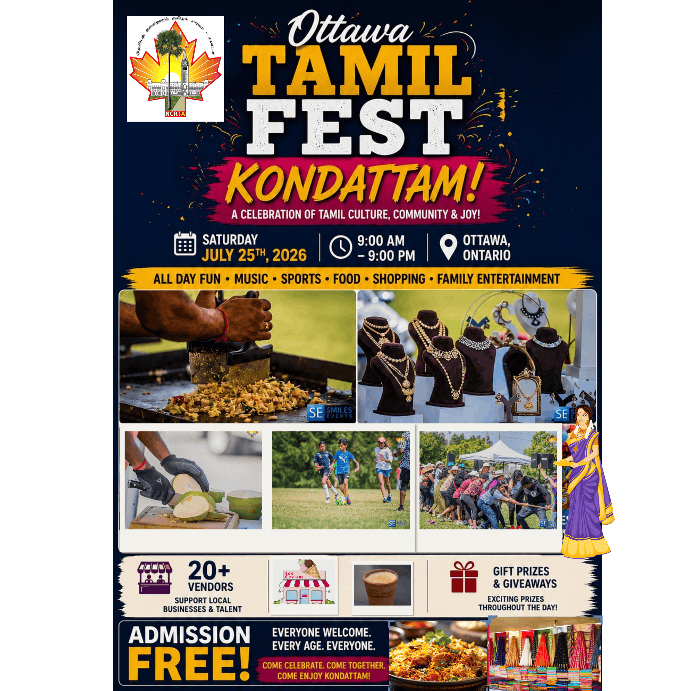 Ottawa Kondattam – Tamil Fest 2026