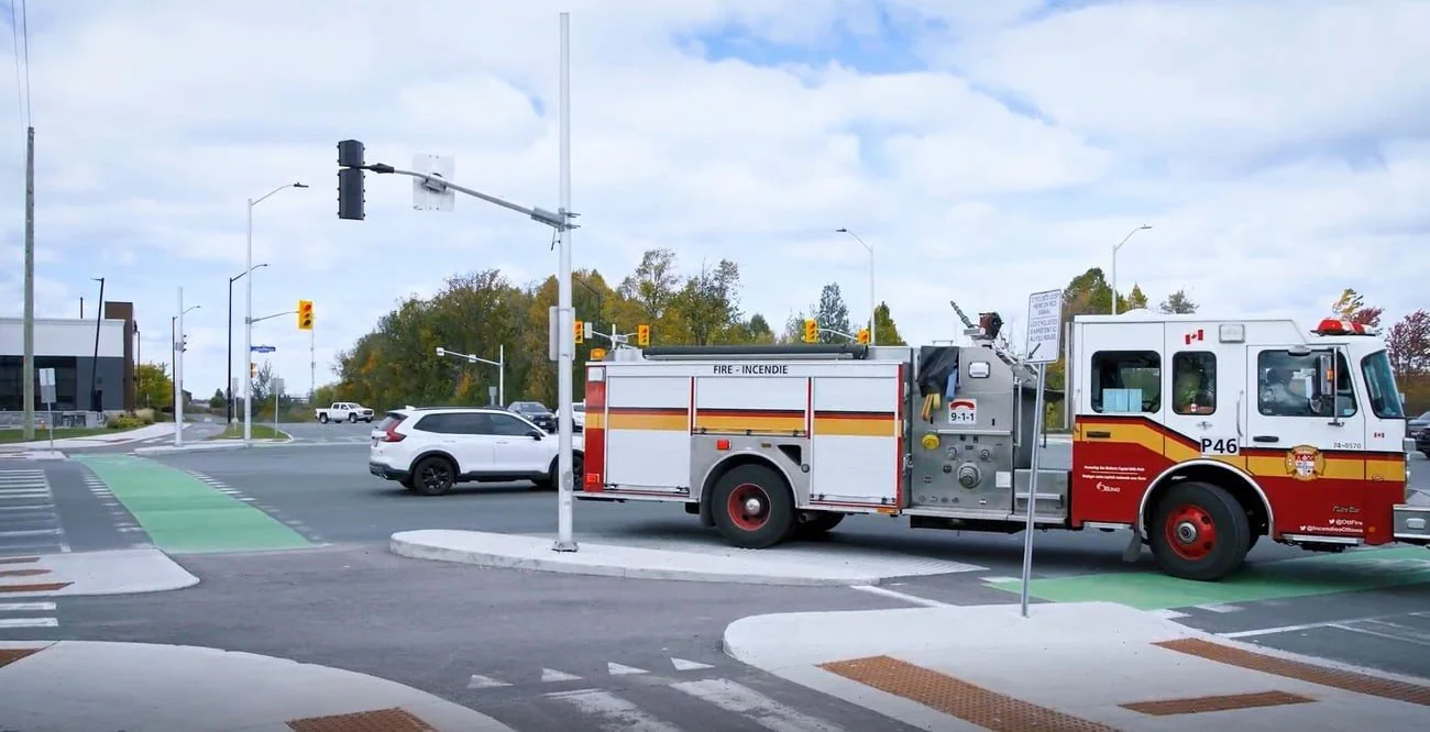 What’s that concrete for? A Closer look at corner aprons in protected intersections
