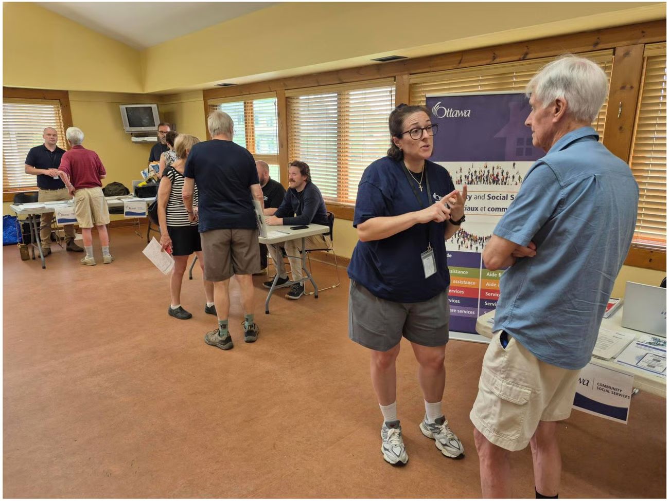 Recovery in action: Support for residents recovering from the extreme weather event