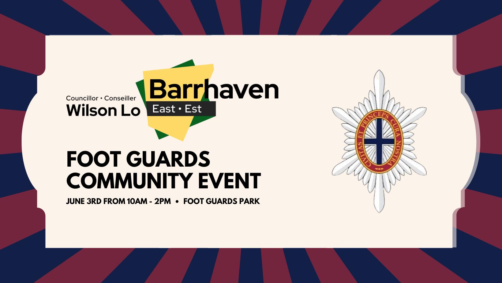 Foot Guards community event — Councillor Wilson Lo Ward 24