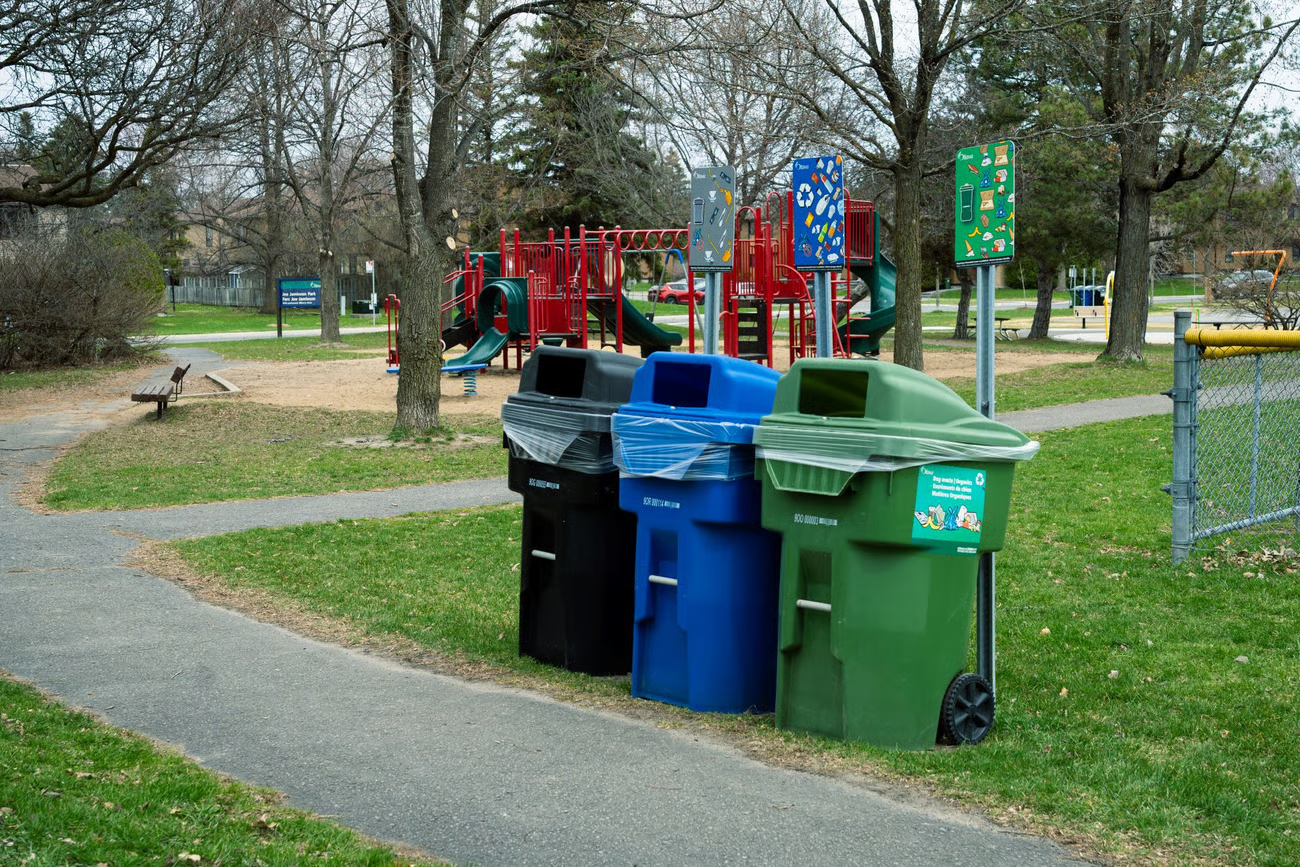 Cleaner parks, easier sorting