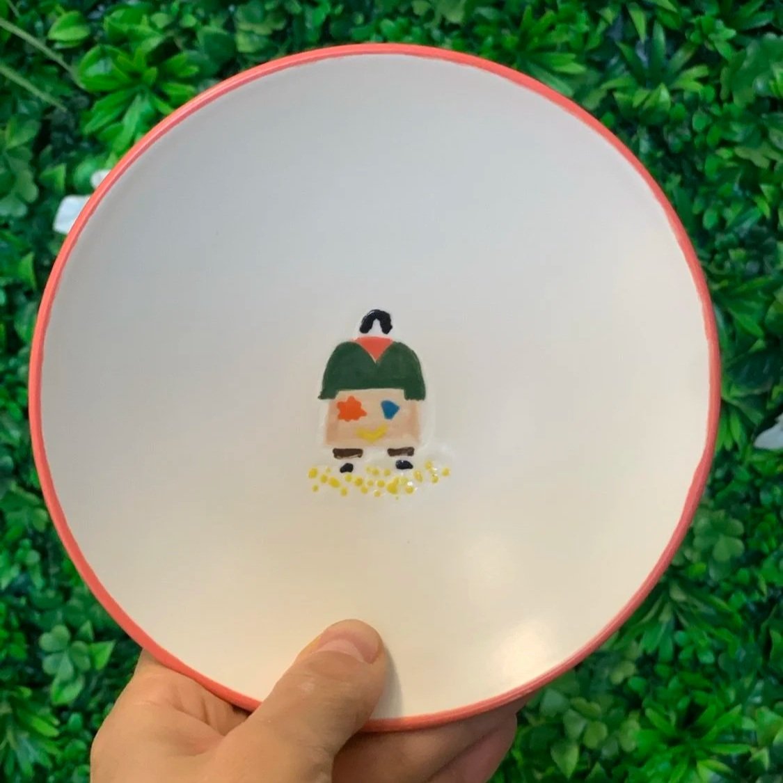 Techniques: Underglazing, glazing